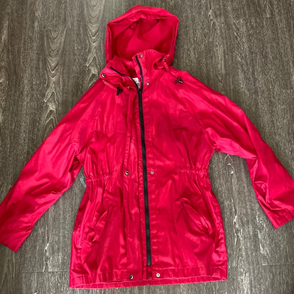 Beautiful red lightweight jacket